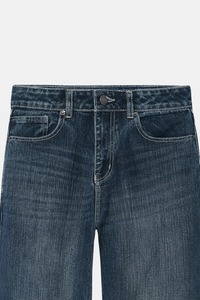 Women's Stretch Denim Jeans <b>Boot</b> Cut Knee Length Mid Waist Eco-Friendly Vintage Style Comfort-Stretch Soft Breathable - Product Image 6