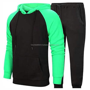 Sudaderas con capucha Venta al por mayor Ropa de hombre Joggers de dos piezas Chándal Sudaderas con capucha Trajes Conjunto de dos piezas Chándales para hombres Sudaderas con capucha de gran tamaño - Product Image 1