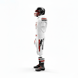 Uniforme de football américain style Pro 2026 |   Maillot à manches courtes pour homme avec logo personnalisé |   Entraînement d'équipe OEM, Personnalisation OEM, Vente en gros OEM - Product Image 5