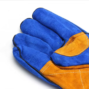 Guantes de Seguridad para Soldadura de Cuero Resistentes al Calor, a los Cortes y a las Resbaladizas Superficies - Product Image 5