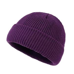 Low MOQ Custom Knit <b>Winter</b> <b>Cap</b> with Custom Woven Label Beanie for Private Label Wholesale - Product Image 4