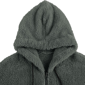Premium Sherpa <b>Lined</b> <b>Hoodie</b> for Men Oversized Fit <b>Fleece</b> Sweatshirt Custom Colors Reasonable Wholesale Price - Product Image 3