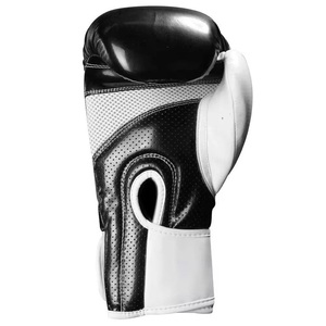 Gants de boxe d'entraînement professionnels pour adultes 8-14 oz en cuir PU respirant et élastique pour Muay Thai, Sanda, hommes et femmes - Product Image 1