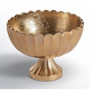 Vase sur piétement en fer doré de haute qualité, style Art Déco, résistant à la rouille, écologique, pour la maison, la table, les hôtels de luxe et les gîtes. - Product Image 6