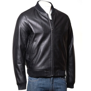 High Quality Custom New Fashionable Shearling <b>Sheepskin</b> Leather <b>Jacket</b> for Men Lightweight Leather <b>Jacket</b> for Men's <b>Sheepskin</b> - Product Image 1