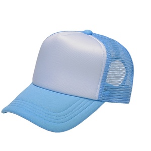 Wholesale Unisex Custom Logo Foam Mesh Trucker <b>Hats</b> Promotion Popular Traveling Baseball Trucker Cap <b>Hats</b> for Sublimation - Product Image 1