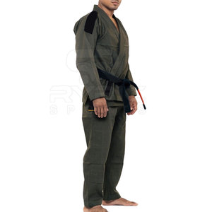Kimono de Jiu Jitsu Brasileño Personalizable de Venta Caliente, Uniforme de BJJ de Algodón con Cuello Grueso para Competición - Product Image 2