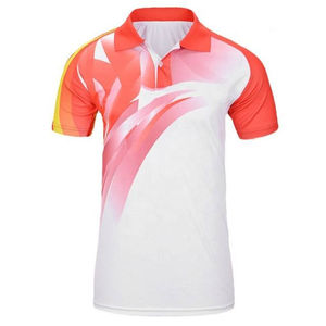 Maillot de tennis léger STURDY GRIP WEARS en mélange de coton, uniforme sportif respirant, anti-humidité et à séchage rapide - Product Image 2