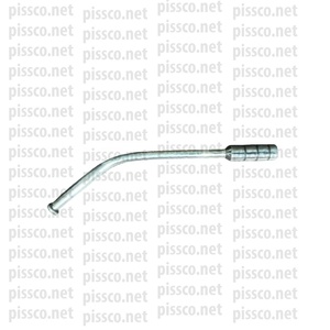 Tuyau de soufflage dentaire | Tuyau de tube d'aspiration en métal | Tubes d'aspiration Frazier Canule de tuyau de soufflage dentaire Tube de 5mm Ventouse de fluide de chirurgie - Product Image 1