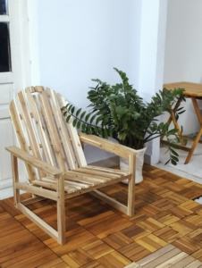 Baldosas de Madera Encajables para Terraza, Patio, Balcón, Jardín, 30 x 30 cm, Fácil Instalación, Impermeables, Resistentes al Fuego, Antideslizantes - Product Image 2