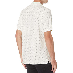 Camiseta de Piqué de Algodón Tejido de Alta Calidad para Hombre, Manga Corta, Transpirable, Color Sólido, Casual, de Negocios, con Logotipo Personalizado Digital - Product Image 4