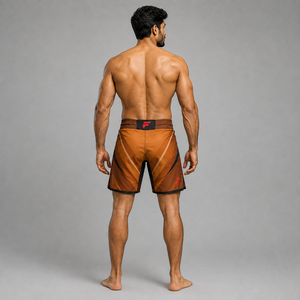 Shorts MMA haut de gamme offrant des performances respirantes, une liberté de mouvement inégalée et une durabilité fiable pour chaque combattant actif. - Product Image 2