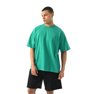 Camisetas de Cuello Redondo para Hombre, de Secado Rápido, 240g, Oversize, Ecológicas, Transpirables, con Hombros Caídos, de Algodón Ringer, Venta al por Mayor - Product Image 1