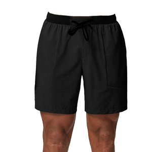 Shorts de plage pour hommes en nylon et élasthanne, séchage rapide, respirants, noirs, pour la gym et la plage - Vente flash - Product Image 6