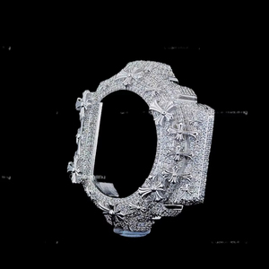 Reloj DW6900 Personalizado Ice Catalyst Diver, Analógico y Digital de Metal, Cristal Brillante, Estilo Hip Hop, Lujo Urbano, Moda Callejera GSHOK - Product Image 2