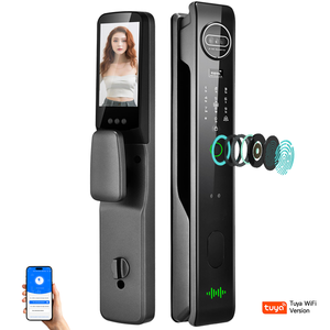 Gold Lieferant Intelligente 3D-Gesichtserkennung Türschloss, Tuya Türschloss Video <span class=keywords><strong>Intercom</strong></span> mit Kamera Smart Lock - Product Image 1
