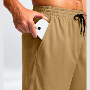 Shorts de course personnalisés avec logo, shorts de sport pour hommes, shorts décontractés d'été pour activités de plein air, shorts de musculation, shorts de course jusqu'aux genoux pour hommes - Product Image 5