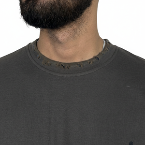 เสื้อยืดแฟชั่นผู้ชายสองชั้น |   ผ้าฝ้ายเนื้อหนา |   ทนทานและสะดวกสบาย |   เสื้อยืดสองชั้นขายส่งจำนวนมาก - Product Image 4