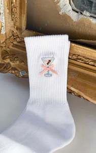 Calcetines de Pilates Personalizados con Diseño de Lazo Jacquard y Volantes, Calcetines de Yoga Antideslizantes para Mujer, Hechos en Vietnam, Venta al Por Mayor - Product Image 6