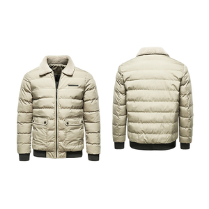 Blouson matelassé pour homme, vêtement d'extérieur d'hiver haut de gamme avec isolation légère, fournisseur de vêtements en conteneurs - Product Image 1