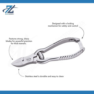 Pointed Blade <b>Cuticle</b> Nipper Quality Stainless Steel Nail Clipper Professional Manicure Trimming Manicure Pedicure <b>Tool</b> Pakistan - Product Image 3