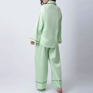 Elegant Relaxed Homewear <b>Pajama</b> Set Breathable Fabric Premium Comfort Design Women Sleeping <b>Suit</b> - Product Image 4