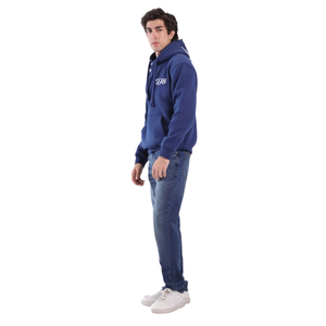 Custom Logo Royal <b>Blue</b> <b>Hoodie</b> <b>Women</b> Heavyweight Fleece Pullover Sweatshirt Drawstring Streetwear Wholesale - Product Image 4