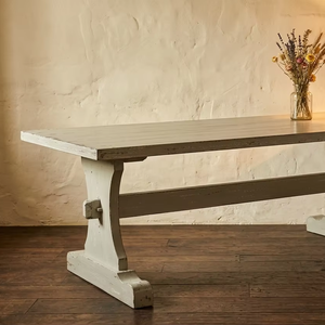 Mesa de Comedor Diora de Madera de Teca Sólida, Ecológica y Duradera, Diseño Minimalista Refinado, Acabado Natural, Elegante para el Interior del Comedor - Product Image 3