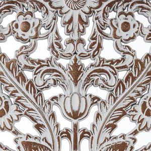 Set di 2 Pannelli Decorativi in Legno Intagliato con Motivi Botanici, Eleganti Decorazioni da Parete - Product Image 6