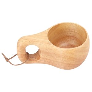 Hand Carved Wooden Beverage Cup Set Traditional Timber Drinkware Coffee <b>Tea</b> <b>Mug</b> Collection Rustic Kitchen Dining Accessories - Product Image 3