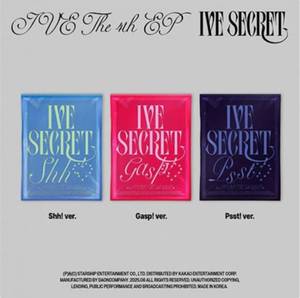 IVE THE 4th EP IVE SECRET (STANDARD ver) พวงกุญแจสุ่ม ของสะสมวงไอดอลเกาหลี อัลบั้มอย่างเป็นทางการ ซีดีเพลงป๊อป - Product Image 1