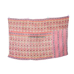 Couvre-lits Kantha indiens réversibles en coton vintage, faits main, pour la décoration intérieure – Couvre-lit lourd indien réversible cousu à la main - Product Image 5