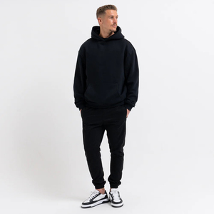 Sudadera con Capucha Unisex de Corte Regular, Tejido de Poliéster/Algodón, Antipilling, Impresión Personalizada, Resistente al Viento, Transpirable, Estilo Urbano, Manga Larga para Hombre - Product Image 4