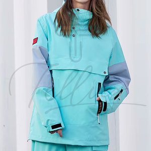 Veste de ski personnalisée Offres Spéciales imperméable Snowboard Veste hommes isolé Ski vêtements de neige fermeture éclair complète à capuche Veste de neige pour hommes - Product Image 6