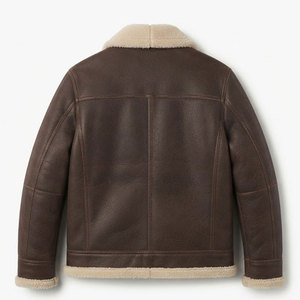 แจ็กเก็ตหนังแกะสำหรับผู้ชาย, เสื้อแจ็กเก็ตหนังแกะสำหรับฤดูหนาว - Product Image 2