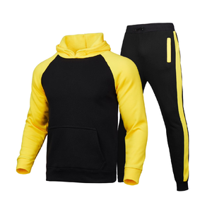 Conjunto Deportivo de Hombre, Sudadera con Capucha y Pantalones Jogger, Tejido Transpirable, Ecológico, Multicolor, de Primera Calidad, Corte Ajustado Informal - Product Image 3