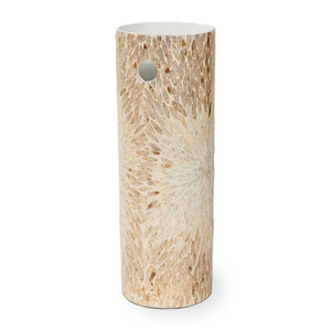 Porte-parapluie haut de gamme en nacre, support durable avec incrustation de mosaïque de coquillages, prix le plus bas - Product Image 5