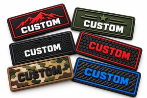 Parches de PVC Personalizados con Colores, Formas y Letras en Relieve para Marcas y Equipos - Product Image 5
