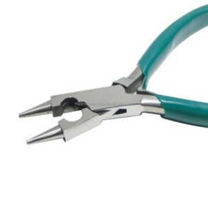 Combination Round Nose and <b>Side</b> <b>Cutter</b> Pliers High Quality Jewelry Making Tool for making loops and cutting wire - Product Image 2