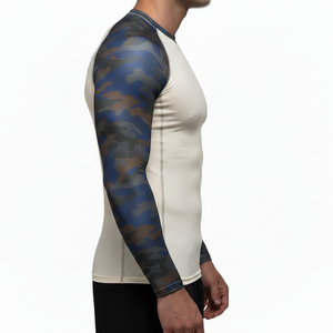 Camiseta Deportiva de Compresión Ligera para Hombre, Absorbe la Humedad, Servicio OEM - Product Image 3