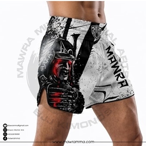 Hot Selling MAWRA MARTIAL ARTS Muay Thai Shorts Professional Breathable Quick Dry 100% Polyester MMA Training <b>Trunks</b> <b>Men</b> Women - Product Image 2