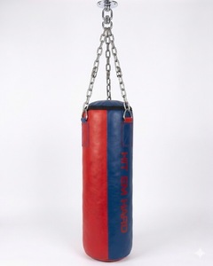 Saco de boxeo de arena para Muay Thai, sacos de golpeo rellenos para boxeo, saco de boxeo pesado vintage, saco de kick boxing de cuero personalizado para gimnasio, PVC, unidades. - Product Image 3