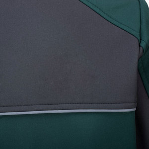 Veste en polaire rouge pour homme, col zippé, respirante, décontractée, pour l'automne, coupe classique, en polyester - Product Image 5