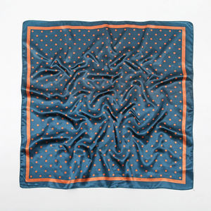 Pañuelo cuadrado con estampado de lunares, tacto satinado, muy suave, bandana, pañuelo para el cuello para hombre y mujer, pañuelos para la cabeza - Product Image 2