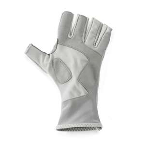 Custom Made Waterproof Outdoor Fishing <b>Gloves</b> Anti-UV Breathable Hook Loop Closure Polyester Unisex Adult All Seasons Reflective - Product Image 4