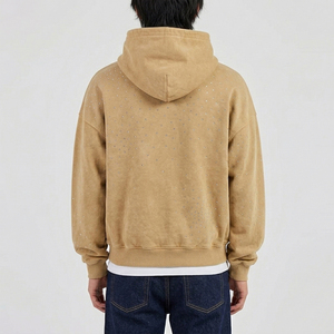Último Diseño, Sudaderas con Pedrería Más Vendidas al por Mayor, Fabricante Personalizado, Sudaderas con Pedrería de Alta Calidad para Hombre - Product Image 2