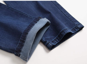 Jeans ajustados rotos y desgastados para hombre, pantalones casuales de mezclilla con efecto destruido, a la moda - Product Image 2