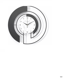 Large <b>Wall</b> <b>Clock</b> Modern Minimalist Black Metal Line Design with Gold Accents <b>Silent</b> <b>Clock</b> for Premium Home Decor - Product Image 1