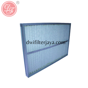 Nouveau filtre purificateur d'air pour panneau, cadre en aluminium, fibre synthétique haute densité, porosité 5m, pour climatisation centralisée et anti-poussière - Product Image 4
