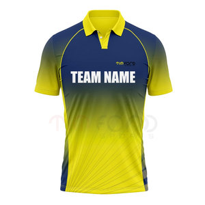 ชุดกีฬาผู้ชาย กางเกงคริกเก็ตและเสื้อแขนสั้นระบายอากาศได้ดี - Product Image 2